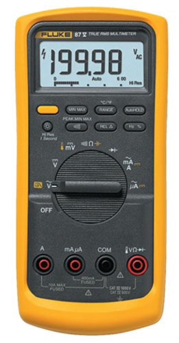 Fluke 87V Digital Multimeter with a NIST-Traceable Calibration Certificate with Data