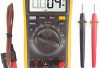 FLUKE 17B+ Digital Multimeter w/ Temperature & Frequency (CARRYING CASE INCLUDED)