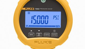 Fluke – FLUKE-700G27 700G Series Precision Pressure Test Gauge, 3 AA Alkaline Battery, -12 to 300 psi Range, 0.001 psi Resolution
