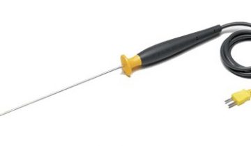 Fluke 80PK-22 Sure Grip Immersion Temperature Probe with a NIST-Traceable Calibration Certificate with Data