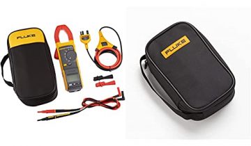 Fluke 381 Remote Display True-RMS AC/DC Clamp Meter with iFlex & C35 Polyester Soft Carrying Case