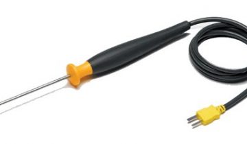 Fluke 80PK-25TCAL SureGrip Piercing Temperature Probe with a NIST-Traceable Calibration Certificate with Data