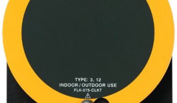 Fluke 100-CLKT C-Range IR Window with Kwik Twist, 4″ Diameter, 0.16″ Thick, For Outdoor and Indoor Applications