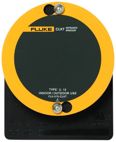 Fluke 100-CLKT C-Range IR Window with Kwik Twist, 4″ Diameter, 0.16″ Thick, For Outdoor and Indoor Applications