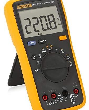 FLUKE 15B+ F15B+ Auto Range Digital Probe Multimeter Meter