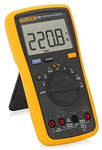 FLUKE 15B+ F15B+ Auto Range Digital Probe Multimeter Meter