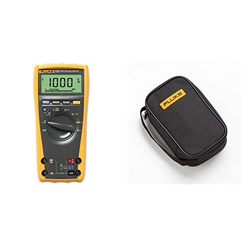 Fluke 179 ESFP True RMS Multimeter with Backlight and Temp & C35 Polyester Soft Carrying Case