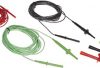 Fluke TL1550EXT 3 Piece Extended Test Lead Set with Alligator Clips, 5000V DC Voltage, 20A Current, 300″ Cable Length