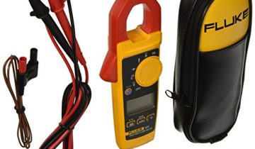 Fluke 325 40/400A AC/DC, 600V AC/DC TRMS Clamp Meter with Frequency, Temp, & Capacitance Measurements with a NIST-Traceable Calibration Certificate with Data