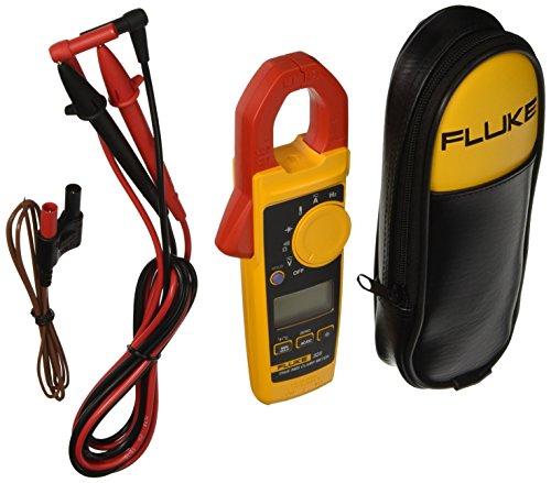 Fluke 325 40/400A AC/DC, 600V AC/DC TRMS Clamp Meter with Frequency, Temp, & Capacitance Measurements with a NIST-Traceable Calibration Certificate with Data