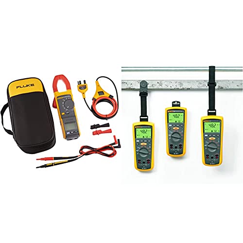 Fluke 381 Remote Display True-RMS AC/DC Clamp Meter with iFlex & TPAK Meter Hanging Kit