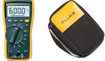 Fluke 115 Compact True-RMS Digital Multimeter with Polyester Carrying Case