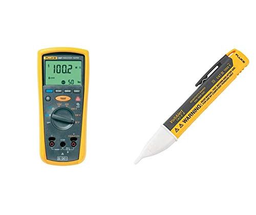 Fluke 1507 Digital Megohmmeter Insulation Resistance Tester & 1AC II VoltAlert Non-Contact Voltage Tester