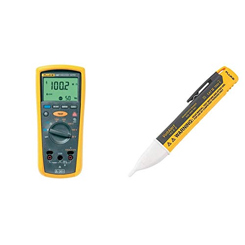 Fluke 1507 Digital Megohmmeter Insulation Resistance Tester & 1AC II VoltAlert Non-Contact Voltage Tester