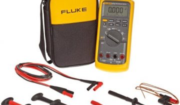 Fluke 87-5/E2KIT Industrial True-RMS Multimeter Combo Kit with a NIST-Traceable Calibration Certificate with Data