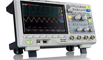 Siglent Technologies SDS1104X-E 100Mhz digital oscilloscope 4 channels standard decoder, Grey