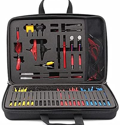 Outzone Automotive Test Lead Kit 92 Pieces Electrical Testers Auto Diagnostic Tools Wire Connectors Adapter Cables Set