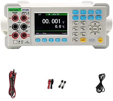 East Tester Benchtop Multimeter ET1240 4-1/2 Digit Digital Multimeter Voltage Tester