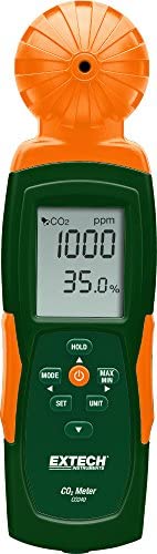 Extech CO240 Handheld Indoor Air Quality and Carbon Dioxide Meter