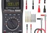 Handheld Oscilloscope Multimeter 2 in 1, LM2020 with Test Leads Kits, Professional LED Oscilloscope with 2.5 Msps High Sampling, Waveform Capture Function, DC/AC Voltage Current Test