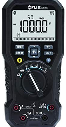 FLIR DM93 Industrial Digital Multimeter with LoZ and VFD Filter