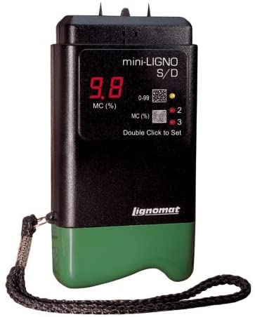 Lignomat Moisture Meter Mini-Ligno S/D Black