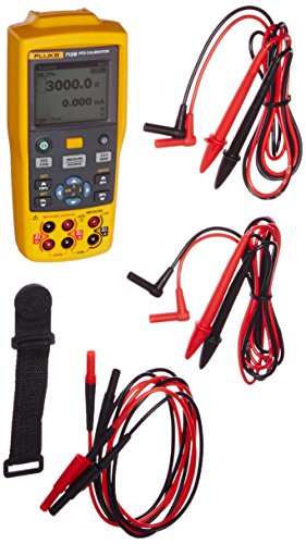 Fluke 712B RTD Temperature Calibrator, Yellow/Brown/Black/Red