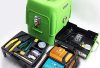 D YEDEMC SM&MM Automatic Fiber Optical Fusion Splicer Integrate Visual Fault Locator and Optical Power Meter (Ai-9) & Fiber Cleaver Kit (Green_Box_Ai-9)