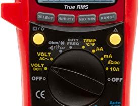 Triplett True RMS CAT III 6000 Count Digital Multimeter – AC/DC Voltage, AC/DC Current, Resistance, Continuity, Diode Test, and Capacitance (9045)