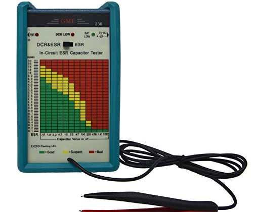 GME Professional in Circuit ESR Capacitor Tester, Capacitance Meter, Designed and Engineered in the USA