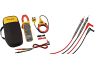 Fluke 381 Remote Display True-RMS AC/DC Clamp Meter with iFlex & TL71-1 TL71 Premium Test Lead Set, Right Angle