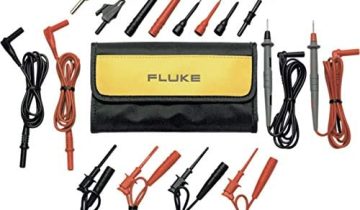 Fluke TL81A Test Lead Set, Deluxe Electronic,Red/Black,Small