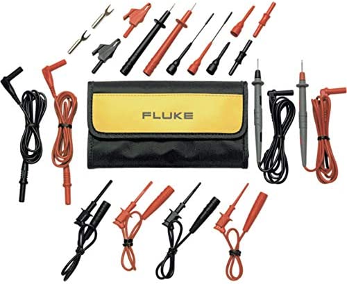 Fluke TL81A Test Lead Set, Deluxe Electronic,Red/Black,Small