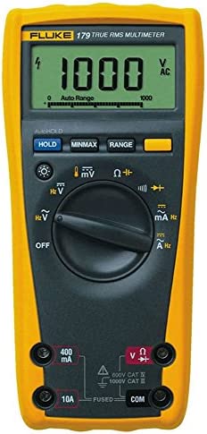 Fluke 179 Digital Multimeter w/6000 Count Digital Display