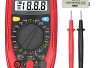 Etekcity Digital Multimeter, Voltage Tester Volt Ohm Amp Meter with Continuity, Diode and Resistance Test, Dual Fused for Anti-Burn, Red, MSR-R500