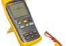 Fluke FLUKE-53-2 B 60HZTCAL 53-2 Single Input Digital Thermometer with USB Recording, with a NIST-Traceable Calibration Certificate with Data