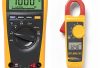 Fluke 77-IV Digital Multimeter, Yellow & 324 True RMS Clamp Meter