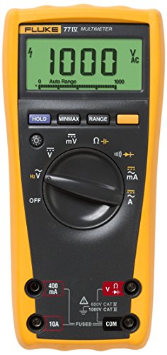 Fluke 77-IV Automotive Digital Multimeter with a NIST-Traceable Calibration Certificate with Data