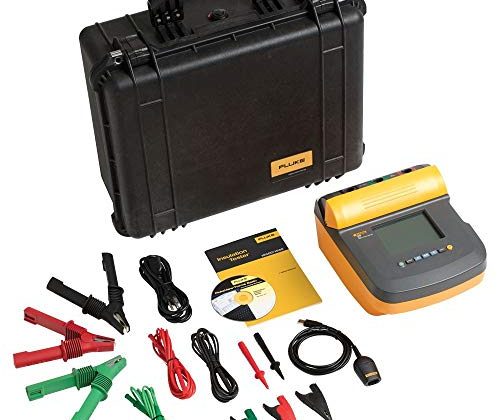 Fluke 1555/KIT Insulation Resistance Tester Kit, 2 Teraohms Resistance , 10kV Voltage