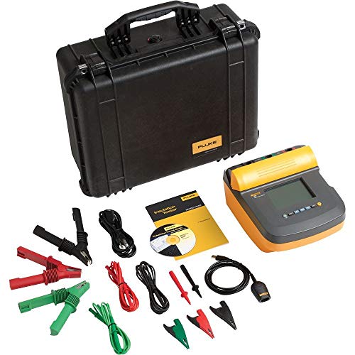 Fluke 1555/KIT Insulation Resistance Tester Kit, 2 Teraohms Resistance , 10kV Voltage