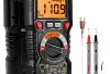 KAIWEETS Digital Multimeter TRMS 6000 Counts Voltmeter Auto-Ranging Fast Accurately Measures Voltage Current Amp Resistance Diodes Continuity Duty-Cycle Capacitance Temperature for Automotive