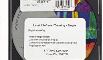 Fluke TI-TRNG L2/ATAFP Thermal Imaging Snell Training Center Level II Advanced Thermographic Application, For Predictive Maintenance