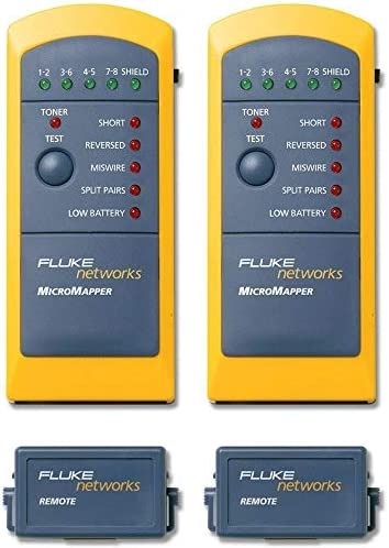 Fluke Networks MT-8200-49A Cable Tester (Pack of 2)