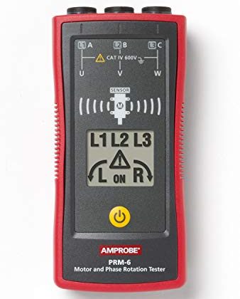 Amprobe PRM-6 Phase Sequence and Motor Rotation Tester