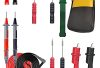 Makeronics 12-in-1 Multimeter Test Lead Kit with with Magnet Hanger Kit and Soft Case for Electronic Specialties Automotive Multimeter Voltmeter Clamp Meter | 4 PCS Non-Destructive Back Probes