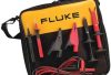 Fluke TLK-220 SureGrip Industrial Test Lead Kit with Zippered Vinyl Carry Case