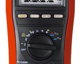 TEMPO MM810 True-RMS Premium Digital Multimeter | Measure AC/DC Voltage, Current, Resistance, Frequency, Capacitance, Duty Cycle | Professional Grade (2023 Model)