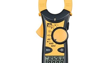 IDEAL INDUSTRIES INC. 61-744 Clamp Meter 600 Amp AC with NCV, Voltage Indicator, CATIII for 600v, Yellow, 1.25″