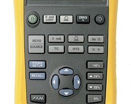 Fluke 725 Multifunction Process Calibrator with a NIST-Traceable Calibration Certificate with Data