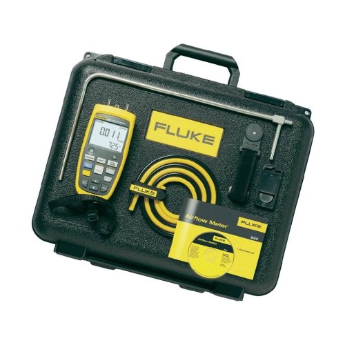 Fluke – 922/KITCAL 922/KIT Airflow Meter Kit with a NIST-Traceable Calibration Certificate with Data